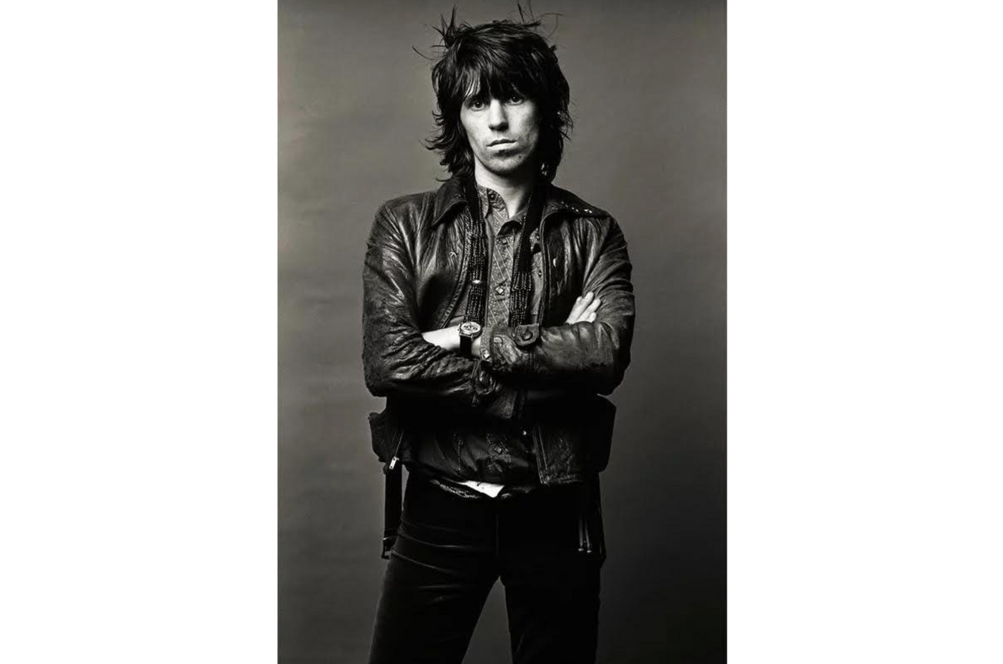 Keith Richards - Arms Crossed