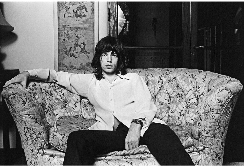 Mick Jagger - Mick On The Couch